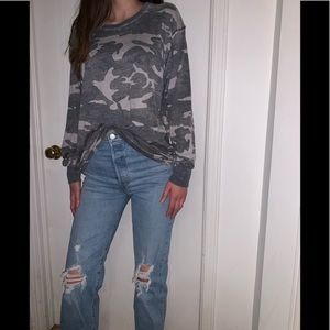 NWT free people Arielle camp top